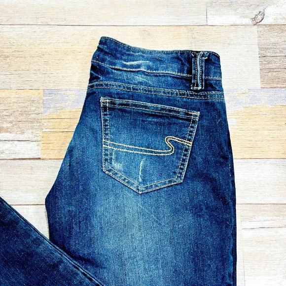 ARDENE Dark  blue washed jeans - Picture 2 of 10